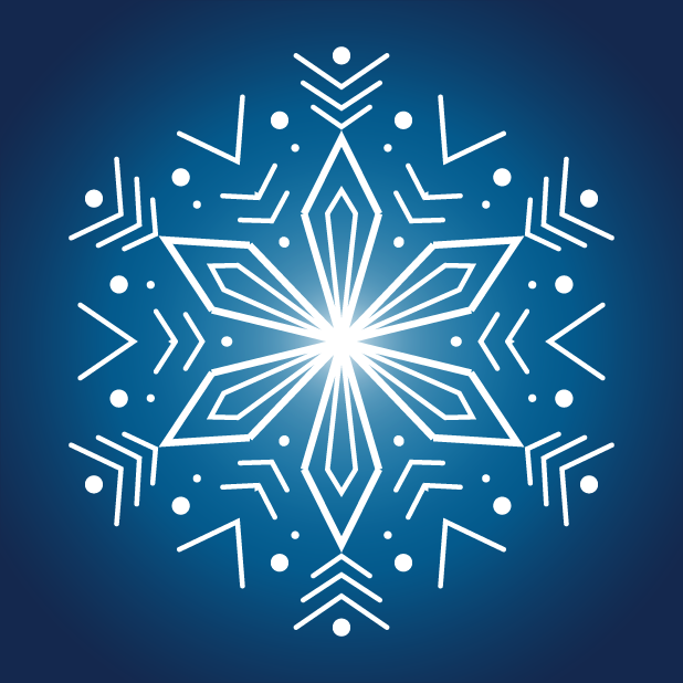 Snowflakes Sticker Pack messages sticker-11