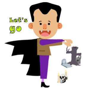 Halloween Character animated 2 messages sticker-5