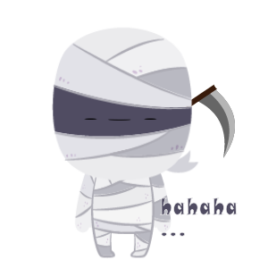 Halloween Character animated 2 messages sticker-9