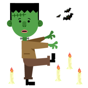 Halloween Character animated 2 messages sticker-7