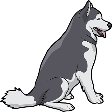 My Malmute DogMoji Stickers messages sticker-6