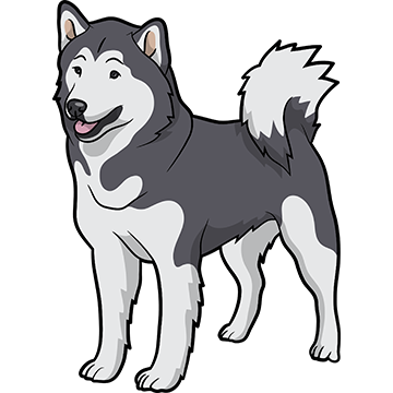 My Malmute DogMoji Stickers messages sticker-0
