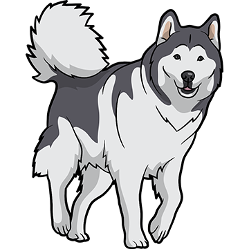 My Malmute DogMoji Stickers messages sticker-4