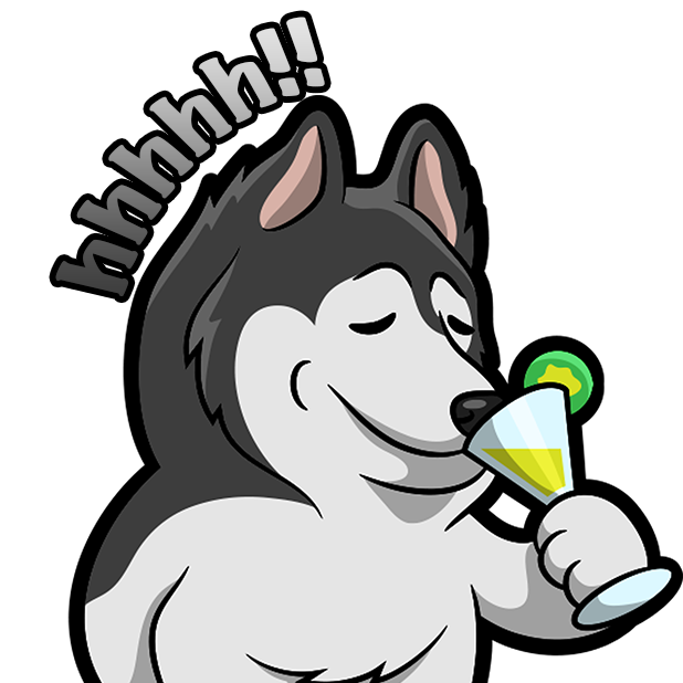 My HuskyMoji Dog Stickers messages sticker-9