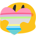 PrideHeartBlobs messages sticker-6