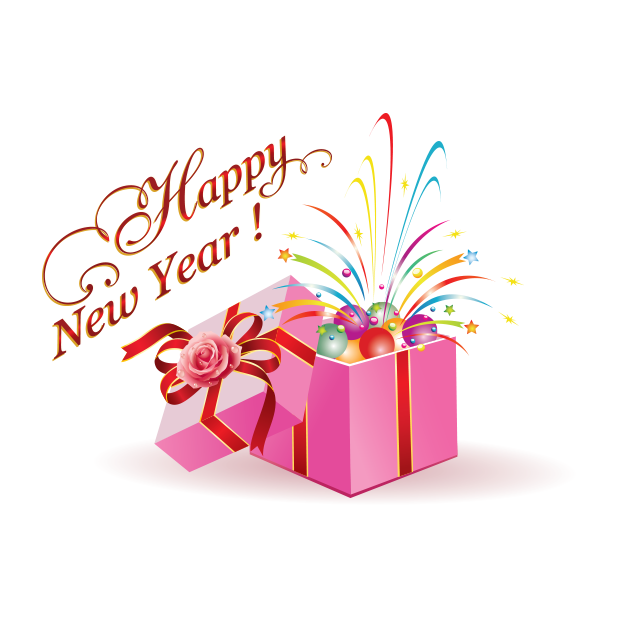 Happy New Year Stickers 2018 messages sticker-3