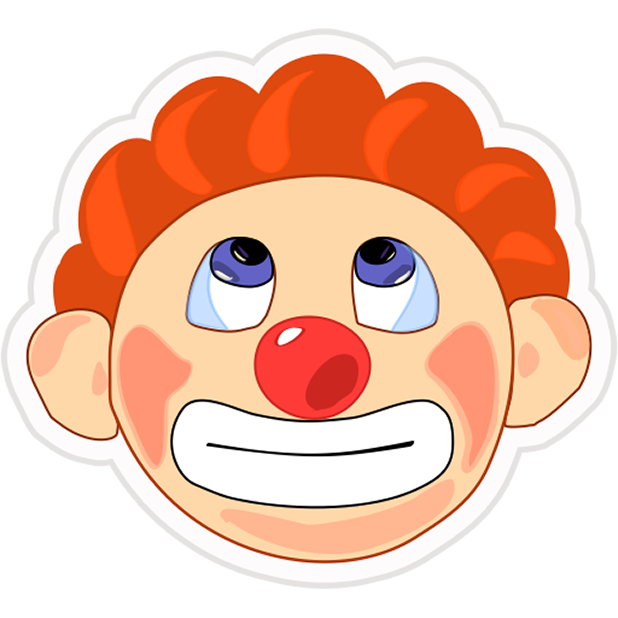 Clown Joy messages sticker-7