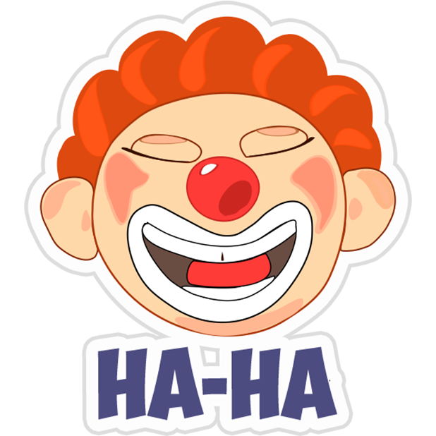 Clown Joy messages sticker-1