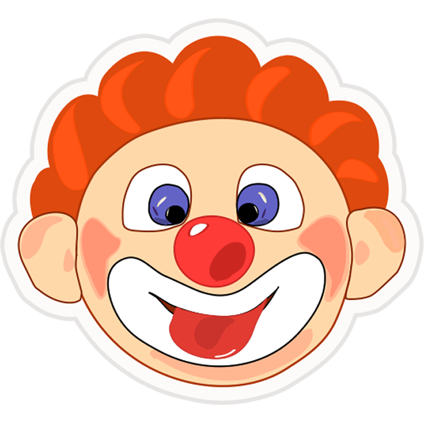 Clown Joy messages sticker-2