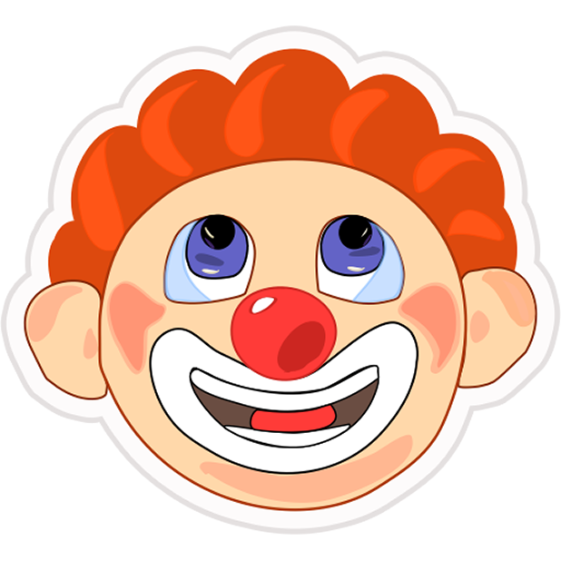 Clown Joy messages sticker-4