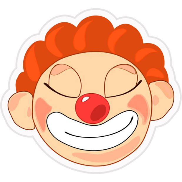 Clown Joy messages sticker-6
