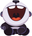 pandaSTiK sticker for iMessage messages sticker-8