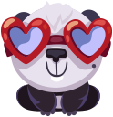 pandaSTiK sticker for iMessage messages sticker-6
