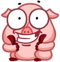 pigSTiK stickers for iMessage messages sticker-2