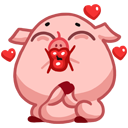 pigSTiK stickers for iMessage messages sticker-7