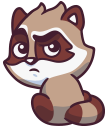 raccoonSTiK stickers iMessage messages sticker-10