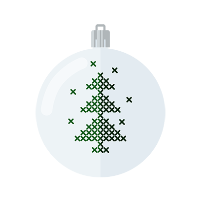 Xmas 2018: Holiday Snowfall messages sticker-9