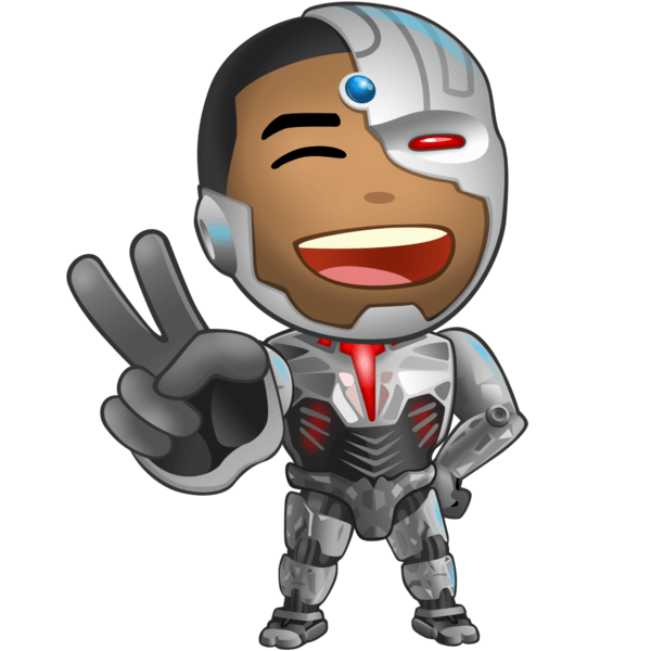Justice League - Stickers messages sticker-8
