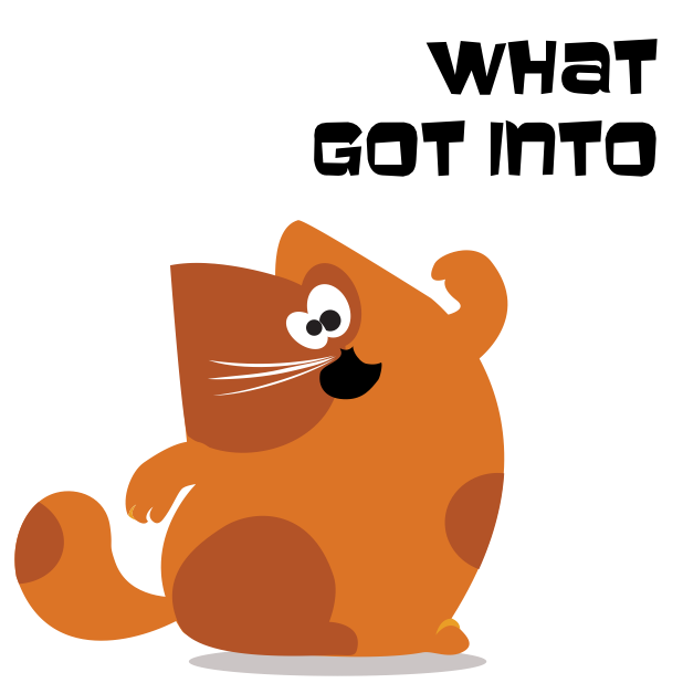 What the cat messages sticker-4