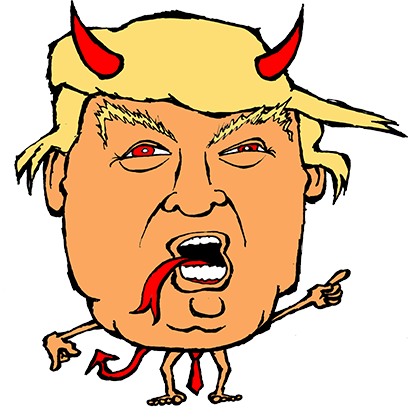 Trump Fat Heads messages sticker-5