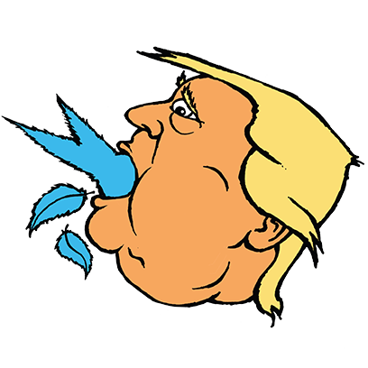 Trump Fat Heads messages sticker-0