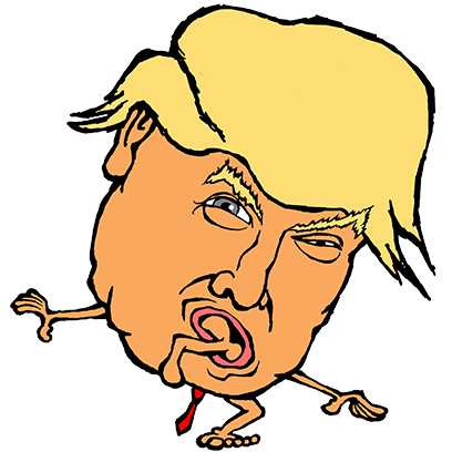 Trump Fat Heads messages sticker-7
