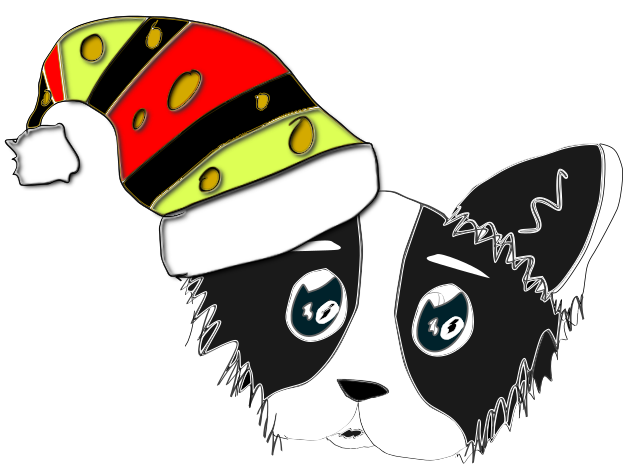 Cute Corgi Christmas messages sticker-5