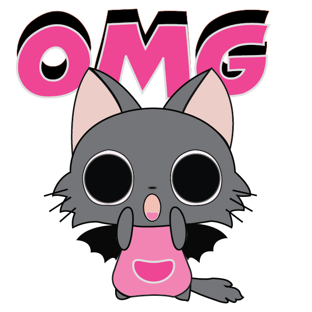 Vampire Kitty Stickers messages sticker-2