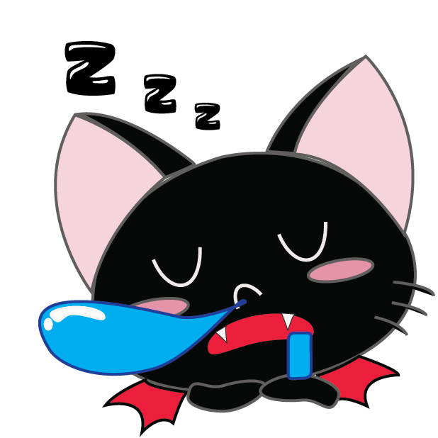 Vampire Kitty Stickers messages sticker-10