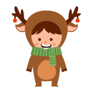 Animated character Xmas messages sticker-2