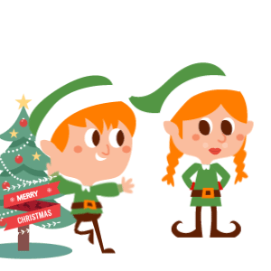 xmas funny animated messages sticker-6