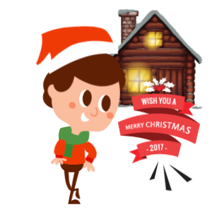 xmas funny animated messages sticker-10