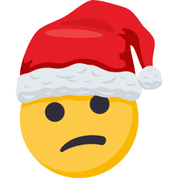 Santa Smiley Pack: by EmojiOne messages sticker-7