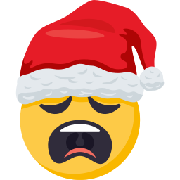 Santa Smiley Pack: by EmojiOne messages sticker-6