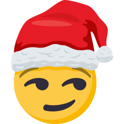 Santa Smiley Pack: by EmojiOne messages sticker-5