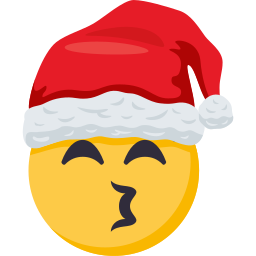 Santa Smiley Pack: by EmojiOne messages sticker-4