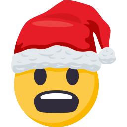 Santa Smiley Pack: by EmojiOne messages sticker-2