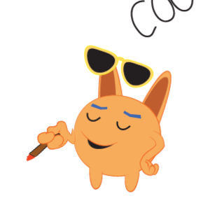 Bunny emoji animated messages sticker-7