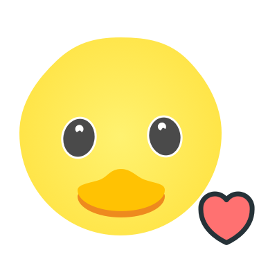 鴨鴨朋友貼圖 messages sticker-11