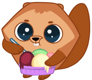 Bibi.Pet Learning shapes Kids messages sticker-8
