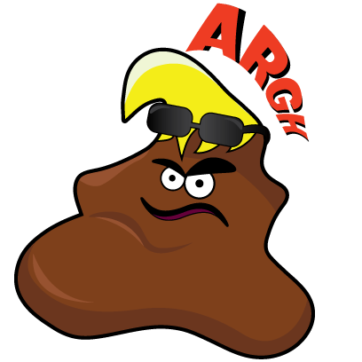 Savage Poop messages sticker-0