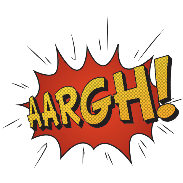 Comic Exclamation Sticker Pack messages sticker-0