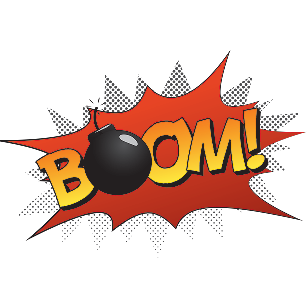 Comic Exclamation Sticker Pack messages sticker-8