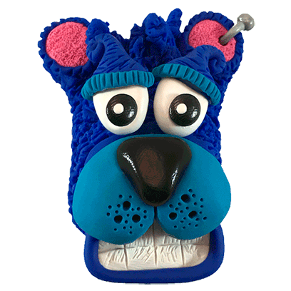 FUR-FACED messages sticker-1