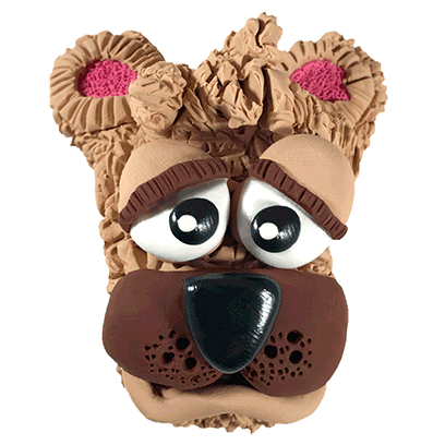 FUR-FACED messages sticker-8