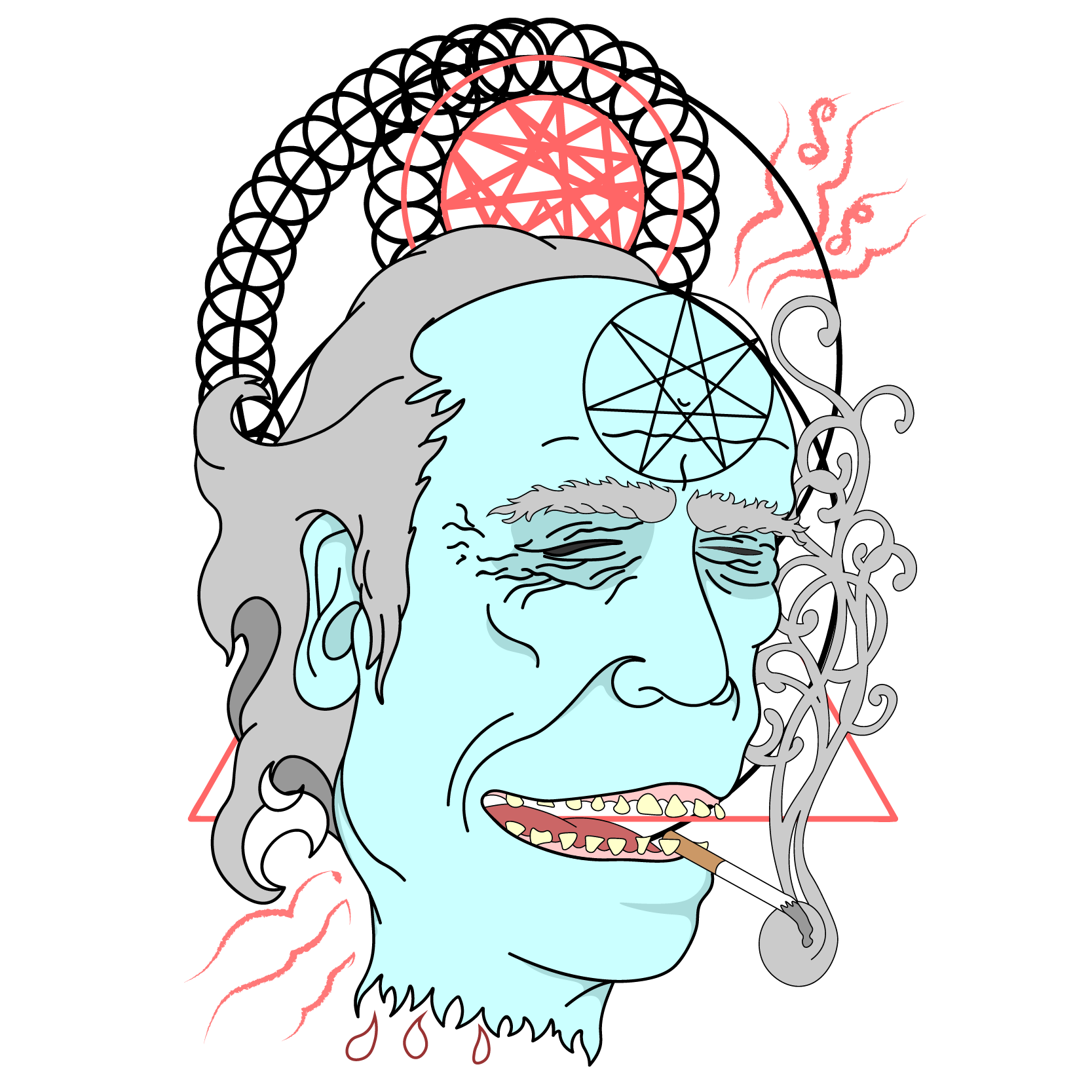 Portrait Art Sticker Pack messages sticker-0