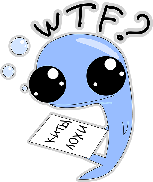 Blue Melancholy Whale Platon messages sticker-7