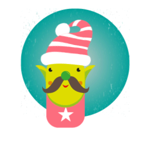 Xmas emoji animated stickers messages sticker-2