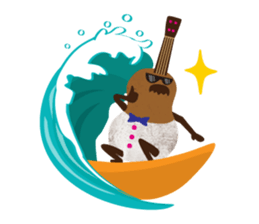 Life of Mr. Ukulele Sticker messages sticker-2