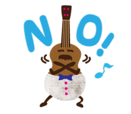 Life of Mr. Ukulele Sticker messages sticker-10